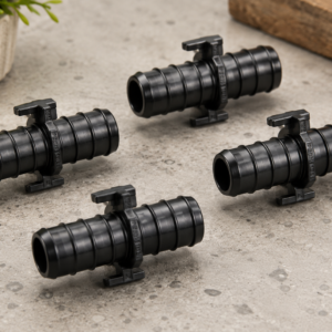 1/2 Inch PEX Poly Crimp Coupling (5 Pack)